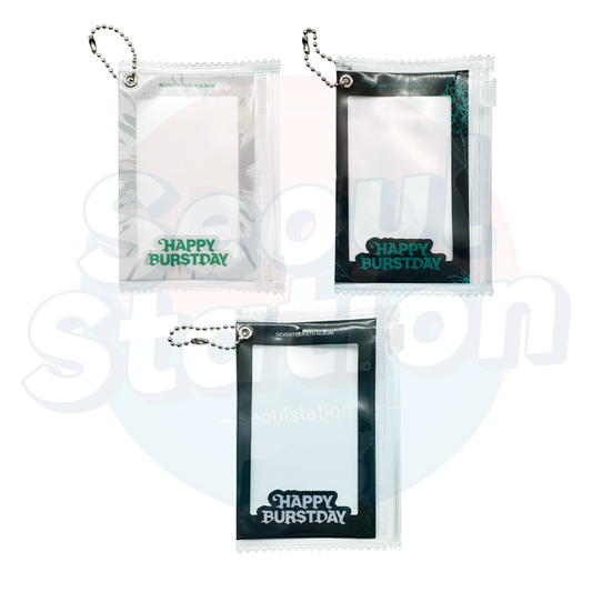 SEVENTEEN - HAPPY BURSTDAY - WEVERSE Logo Photo Card Pouch
