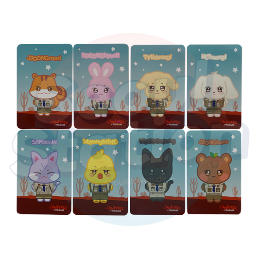 ATEEZ - ANITEEZ IN TREASURE - Trading Card - Plush