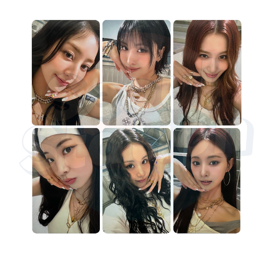 TWICE - 4th Full Album 'THIS IS FOR' - SOUNDWAVE Lucky Draw Photocard - SET B (Showing Face)