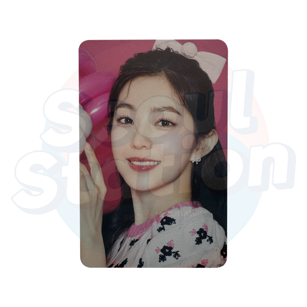 RED VELVET - HAPPINESS : My Dear, ReVe1uv - Trading Cards - SET B (Balloon Flowers) irene