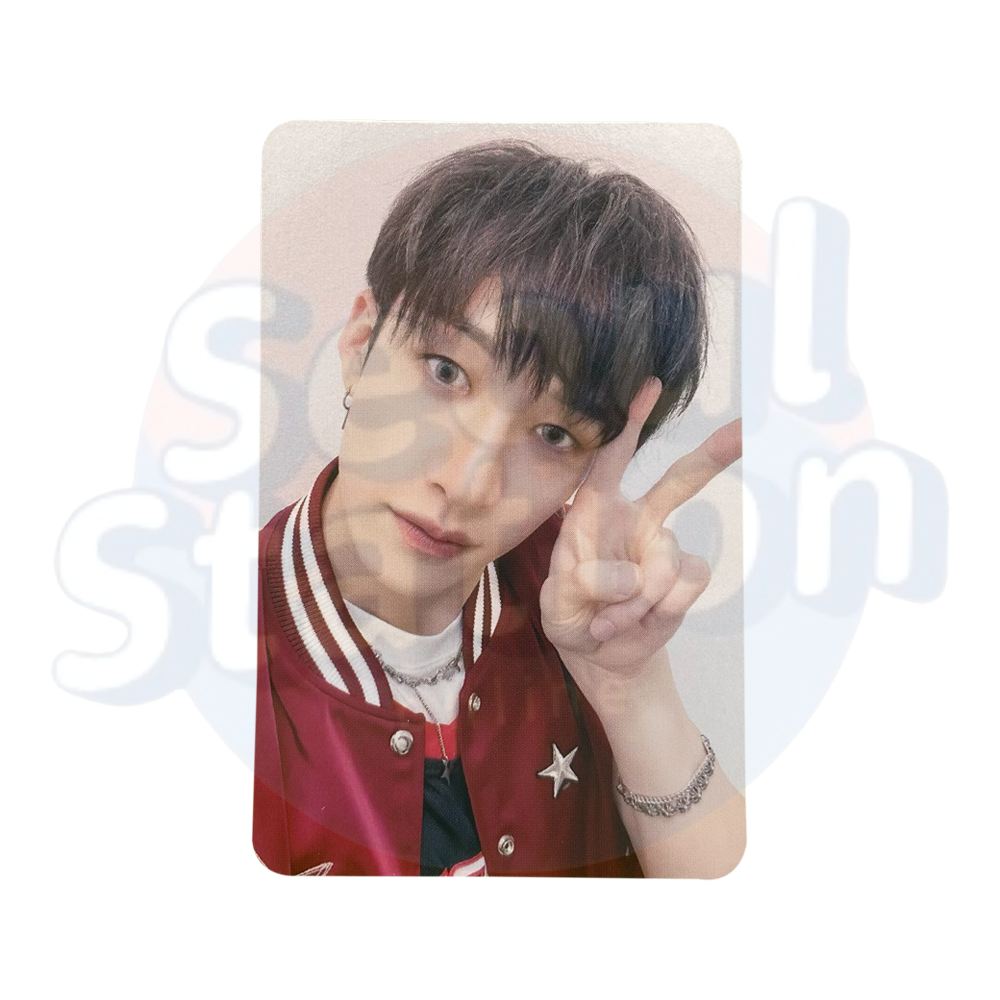 Stray Kids - The 3rd Album '5-STAR' - Soundwave 3rd Round Lucky Draw Event Photo Card (Black Back) Bang Chan