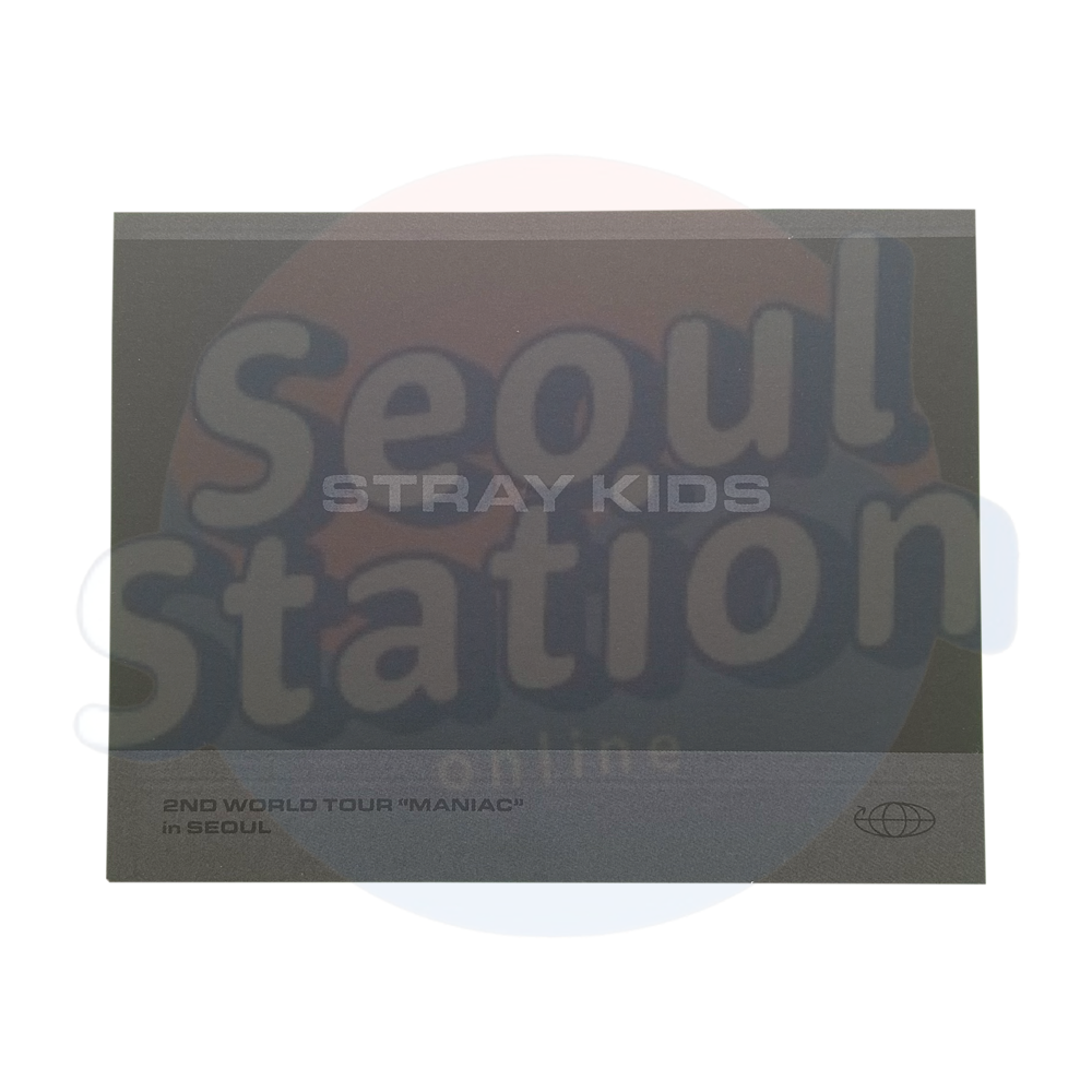 Stray Kids - 2nd WORLD TOUR - MANIAC IN SEOUL - Polaroid Back