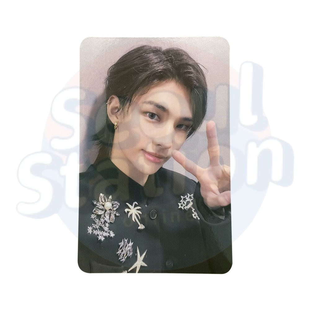 Stray Kids - The 3rd Album '5-STAR' - Soundwave 4th Round Lucky Draw Event Photo Card (White Back) hyunjin