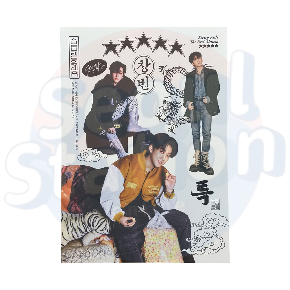 Stray Kids - The 3rd Album '5-STAR' - Limited Ver. - Mini Poster Changbin