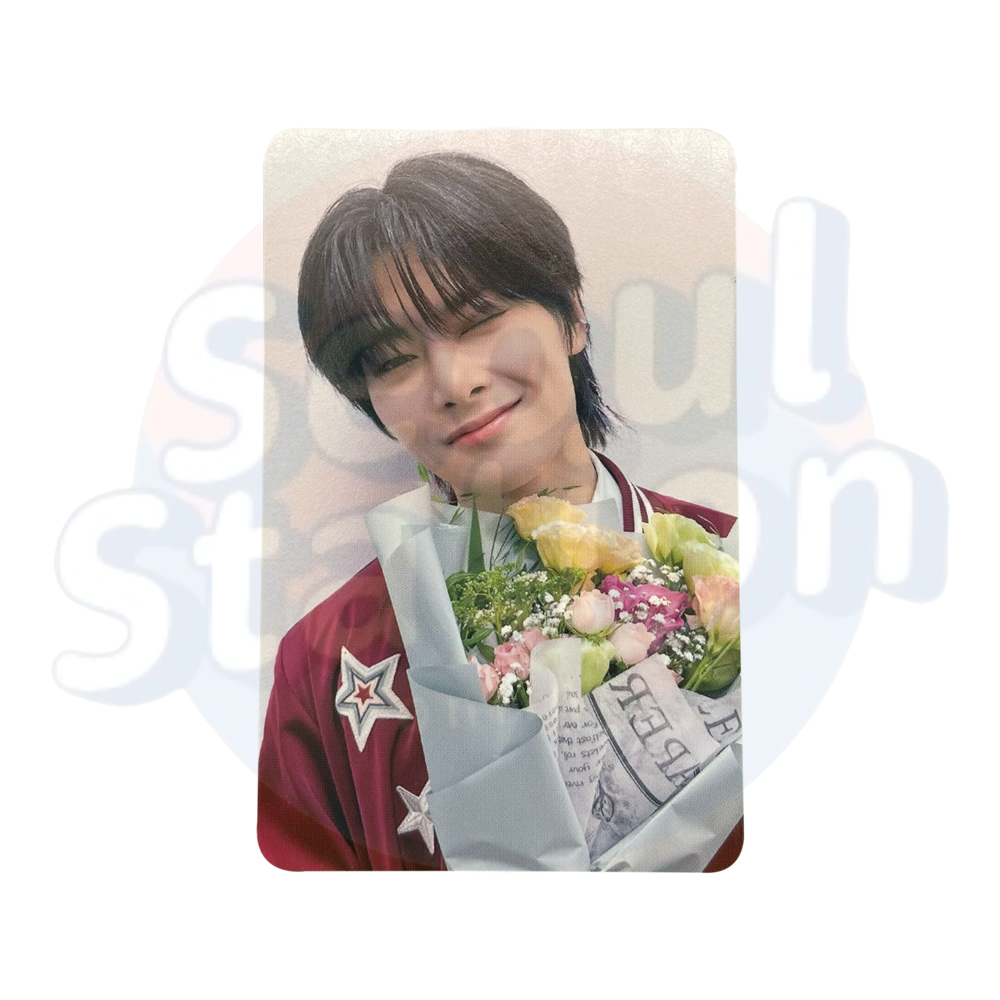 Stray Kids - The 3rd Album '5-STAR' - Soundwave 4th Round Lucky Draw Event Photo Card (Bouquet Ver.) I.N