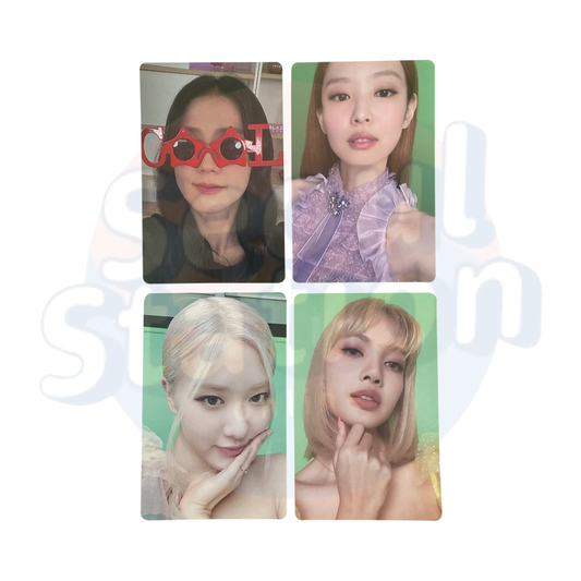 BLACKPINK - THE GAME - YG SELECT Photo Card (Pink & Black Back)
