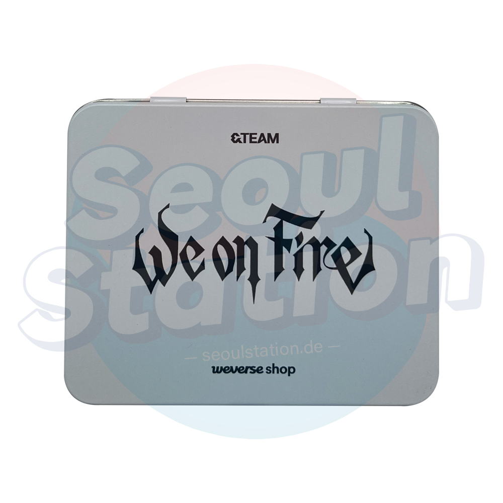 &TEAM - 3rd EP 'WE ON FIRE' - Tin Case