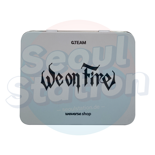 &TEAM - 3rd EP 'WE ON FIRE' - Tin Case
