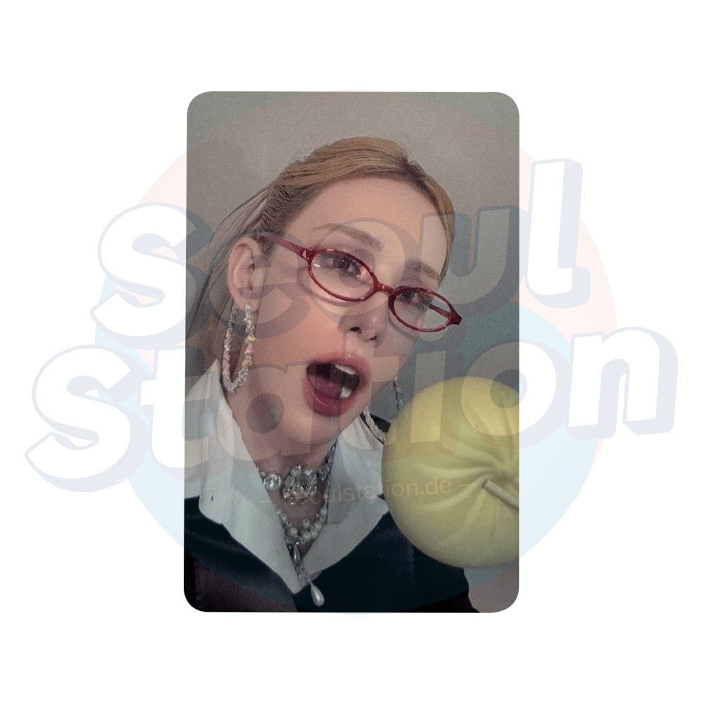 XLOV - 2nd Mini Album 'I, GOD' - APPLE MUSIC POB Photocard - RED GLASSES Ver.