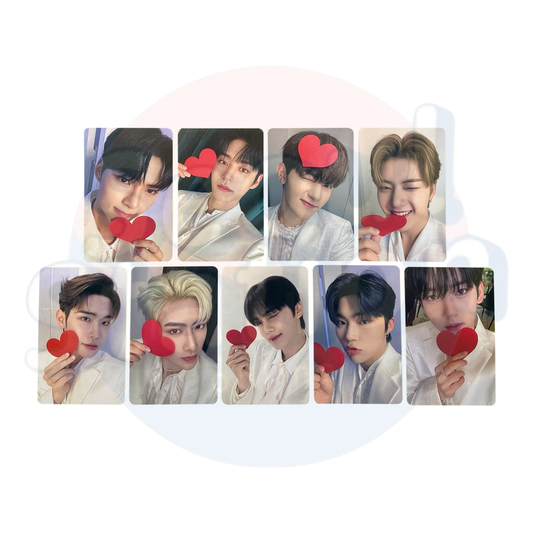 ZEROBASEONE - FANCON 2023 - Trading Photo Card (Red Heart Ver.)