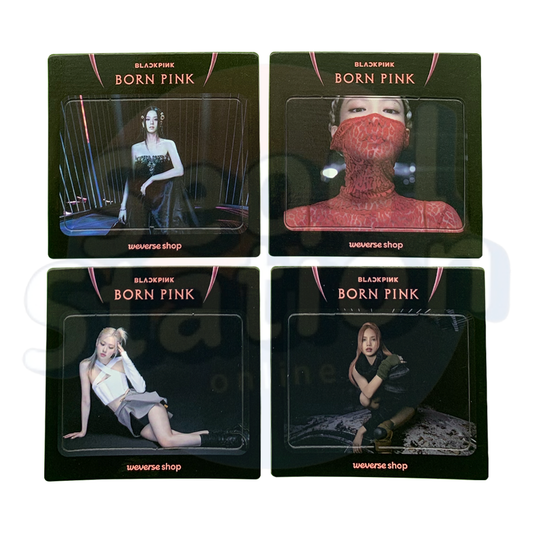 BLACKPINK - BORN PINK - WEVERSE Magnet Photo Card (square)
