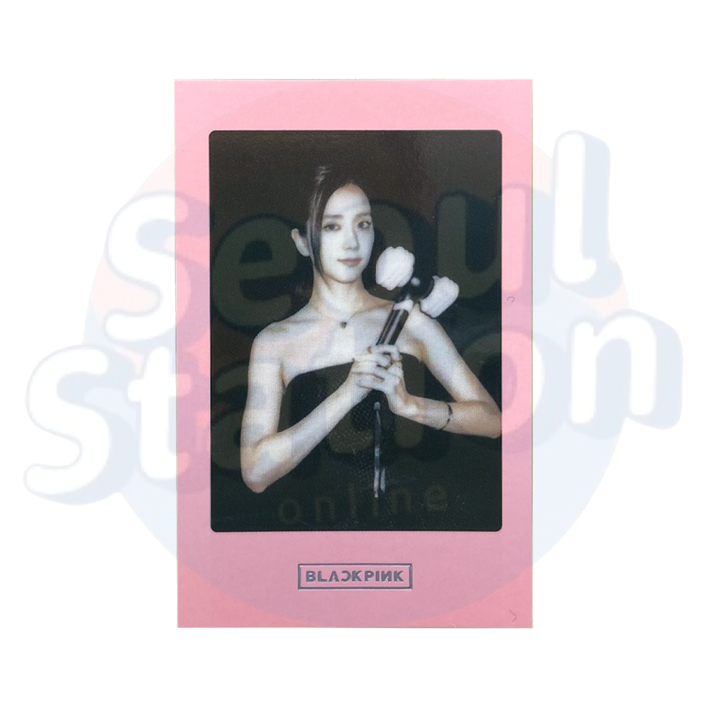 BLACKPINK - Official Lightstick Ver.2 - Polaroid Photo Card (pink) jisoo