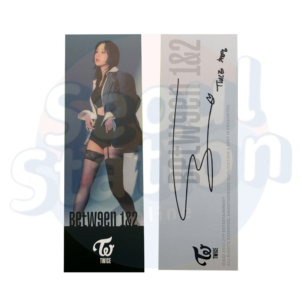 TWICE - BETWEEN 1&2 - Soundwave Signed Bookmark chaeyoung