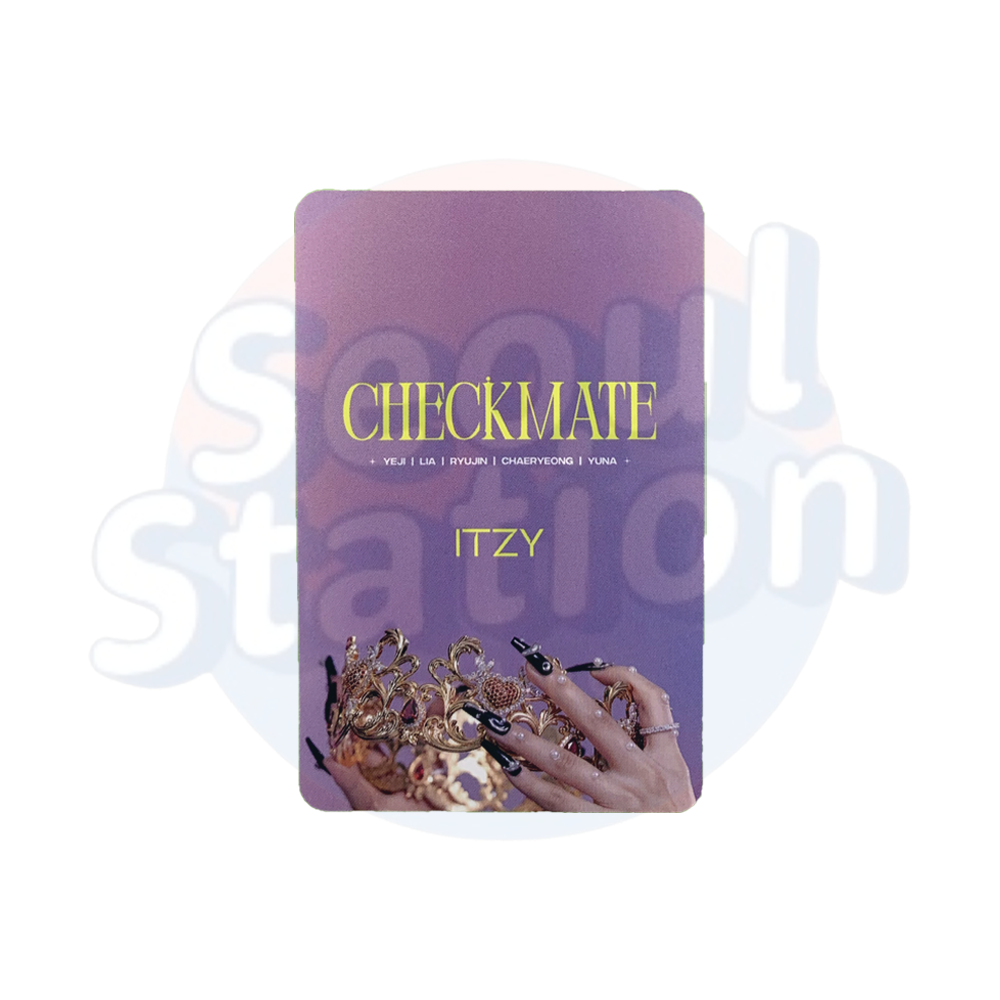 ITZY - CHECKMATE - Synnara Polaroid Type Photo Card