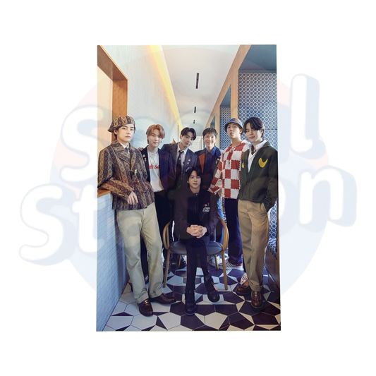 BTS - D'ICON - Photo Card 101 Custom Book - Cardboard Group Photo