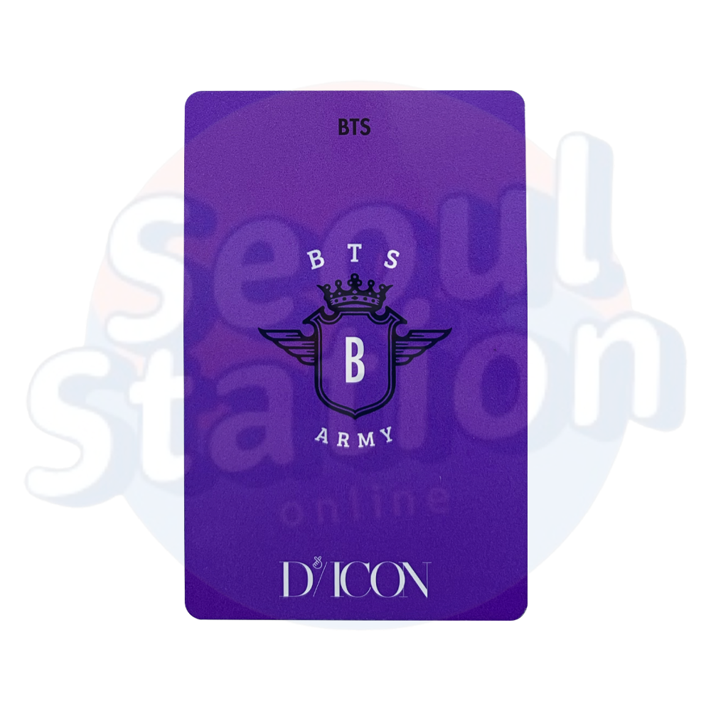 BTS - D'ICON - Photo Card 101 Custom Book - Photo Card - Group Version