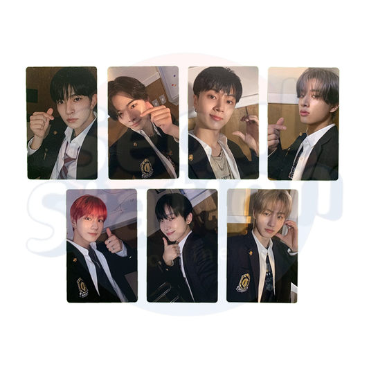 ENHYPEN - MANIFESTO : DAY 1 - WEVERSE Photo Card with Random Transparent Glitter Card Holder