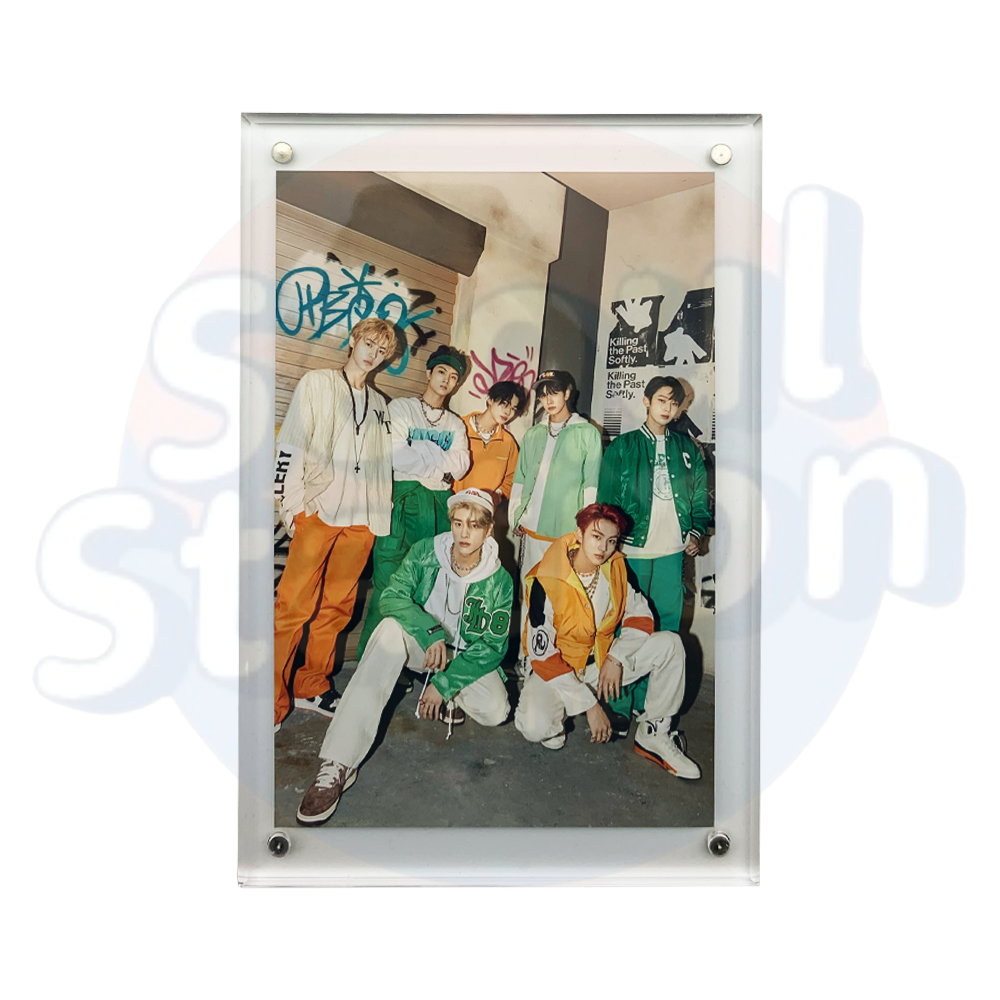 ENHYPEN - SADAME - 1st Japanese Album - WEVERSE Group Photo & Acrylic Frame