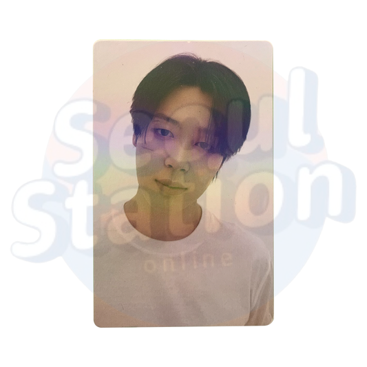 JIMIN - FACE - WEVERSE Holo Photo Card - B-WARE (bitte lese die Beschreibung)