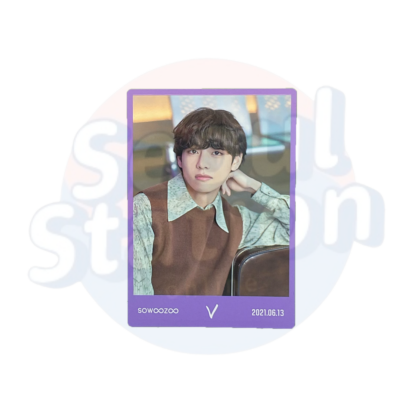 BTS - 2021 Muster SOWOOZOO - Mini Photo Card - V Version 1/8