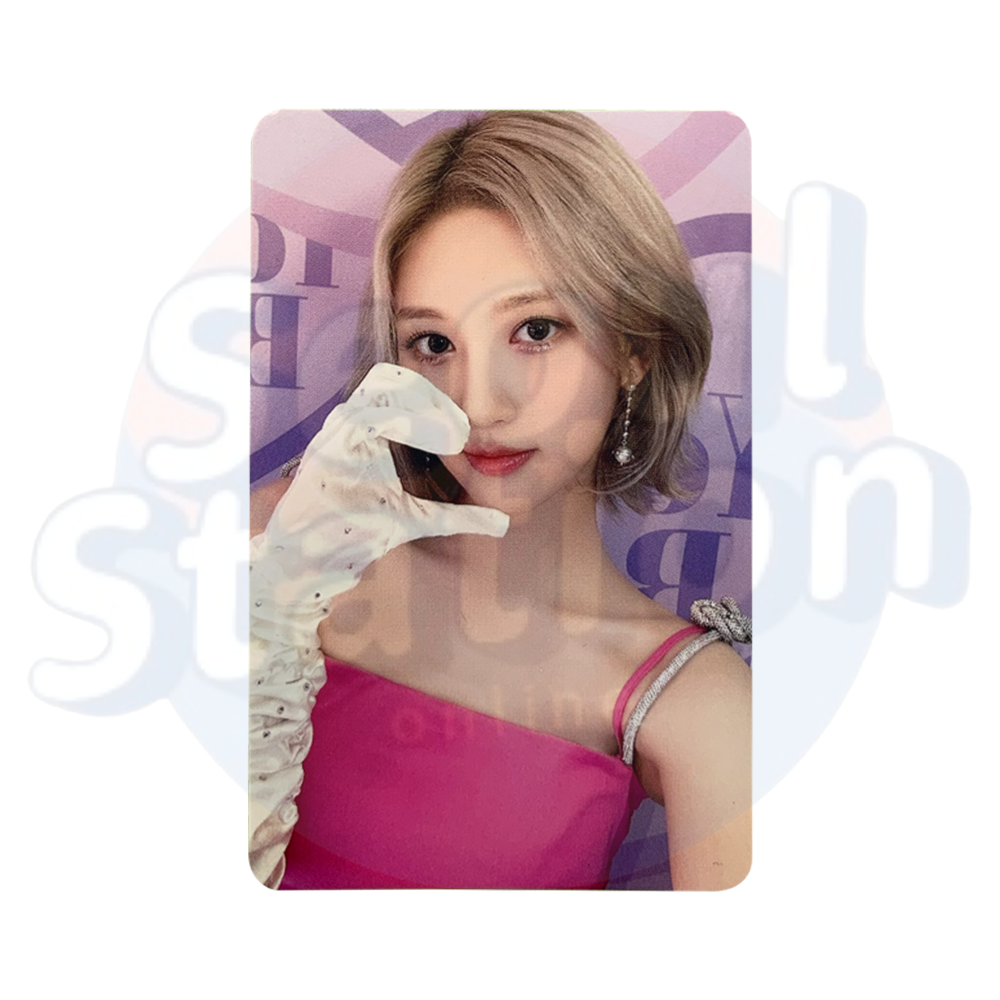 IVE - The Prom Queens (The First Fan Concert) - Official Trading Photo Card - SET 2 (Cheek Heart Pink) gaeul