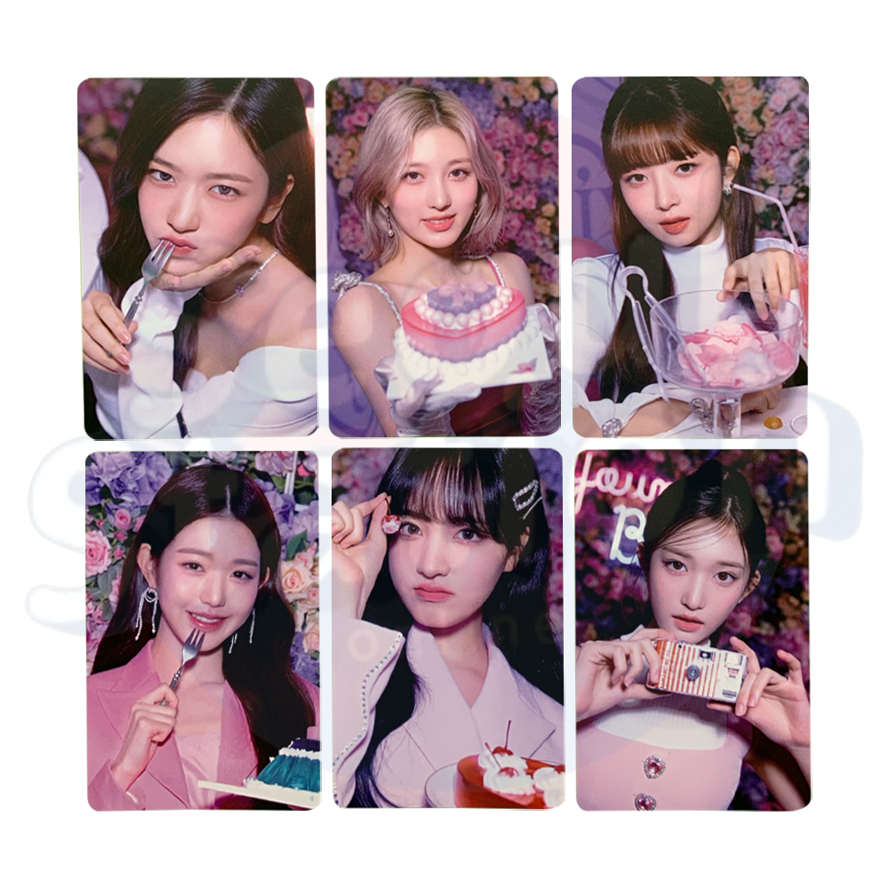 IVE - The Prom Queens (The First Fan Concert) - Official Trading Photo Card - SET 3 (With Food)