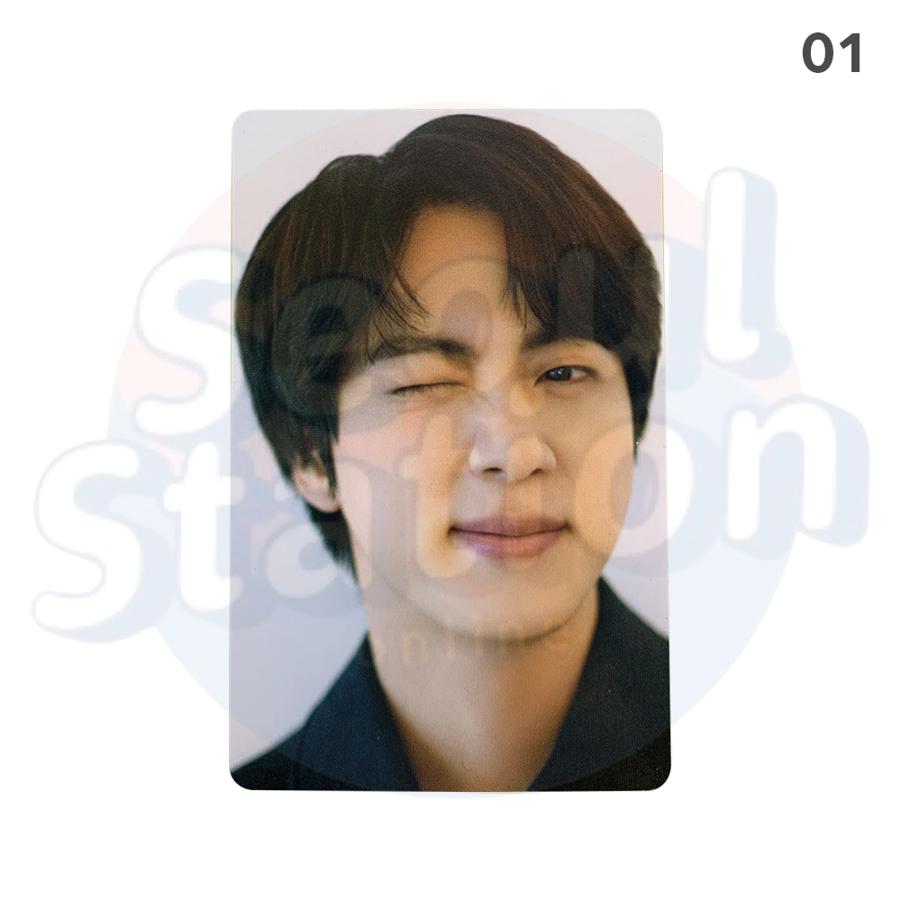 BTS - D'ICON - PHOTOCARD 101 CUSTOM BOOK - Photocard - JIN