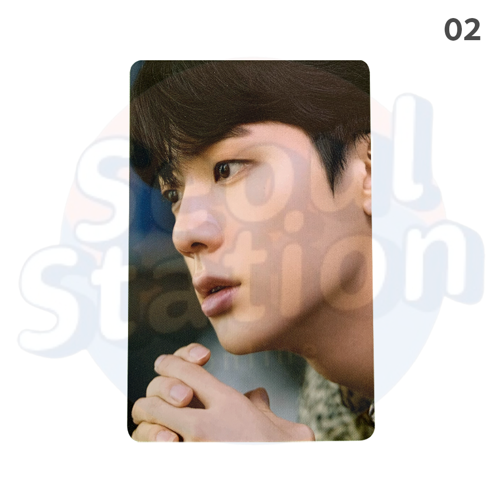 BTS - D'ICON - PHOTOCARD 101 CUSTOM BOOK - Photocard - JIN Ver