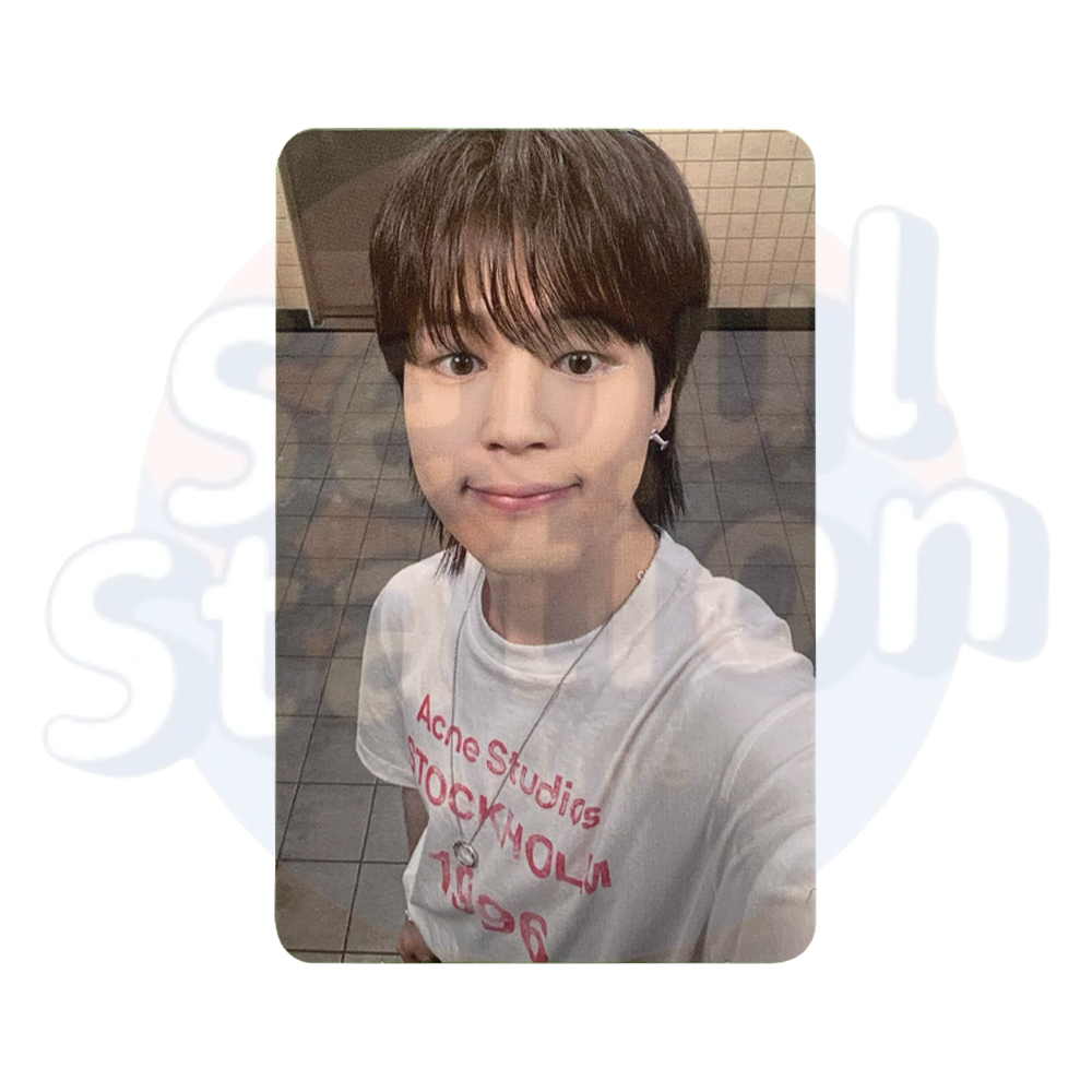 JIMIN - FACE - Powerstation Photo Card (Apricot back) smile
