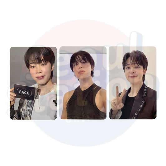 JIMIN - FACE - M2U Photo Card (white back) 