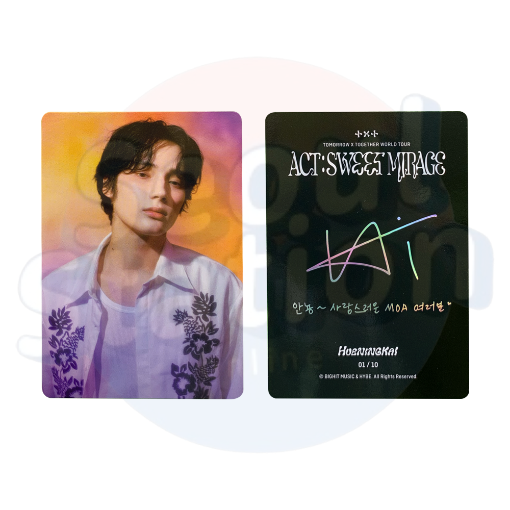 TXT - ACT: SWEET MIRAGE - Mini Photocard - HUENING KAI Ver