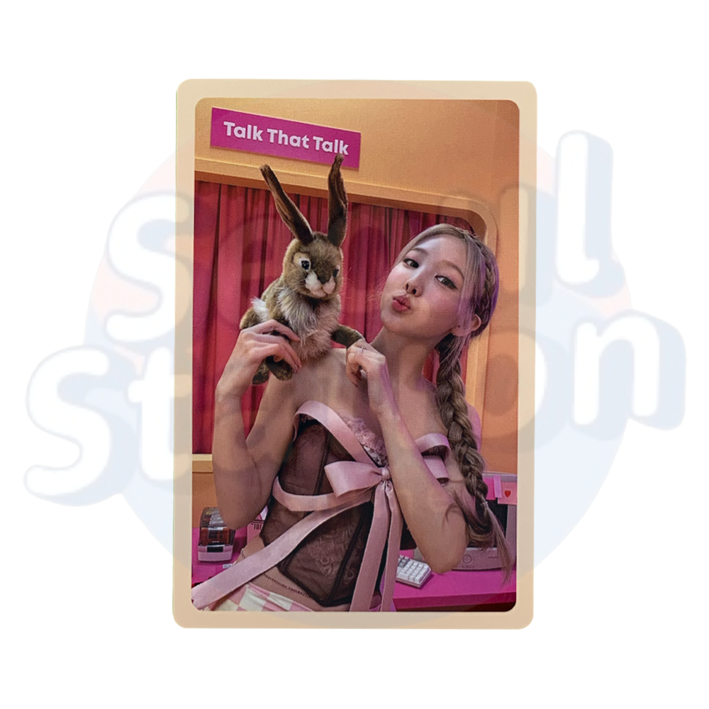 TWICE - BETWEEN 1&2 - Photo Card ARCHIVE Ver. (pink words) nayeon