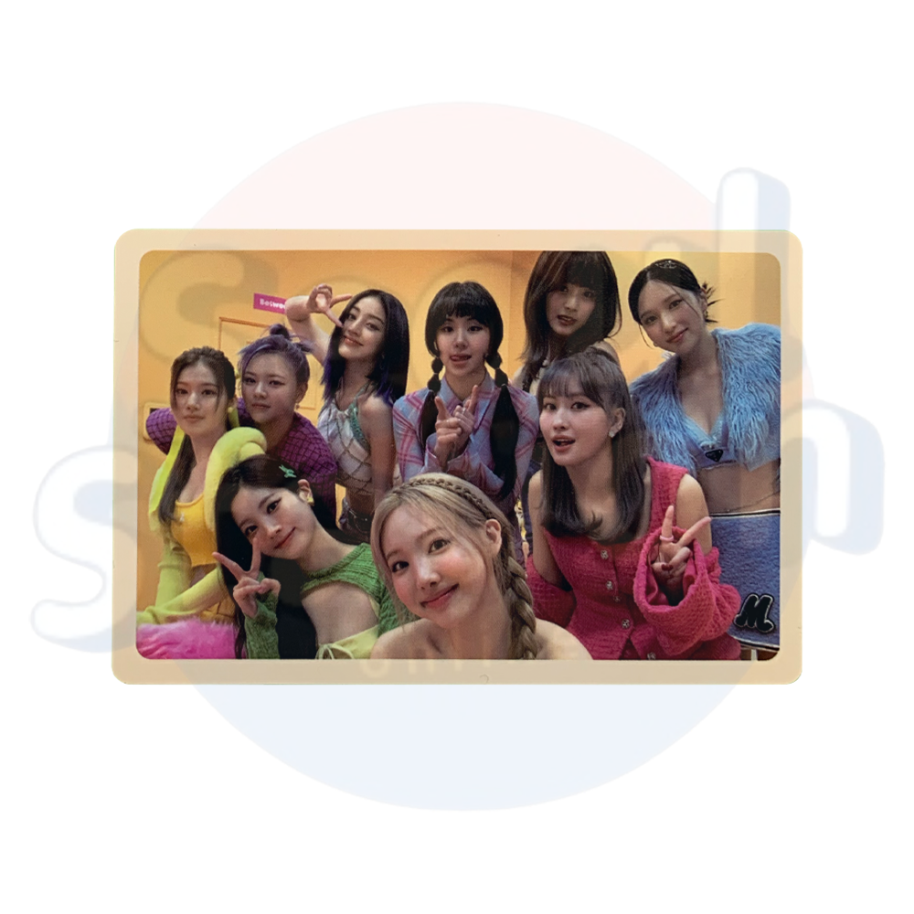 TWICE - BETWEEN 1&2 - Photo Card ARCHIVE Ver. (pink words) group