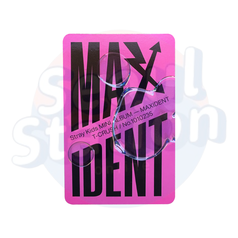 Stray Kids - MAXIDENT - Photo Card - B Ver. (Pink Back)