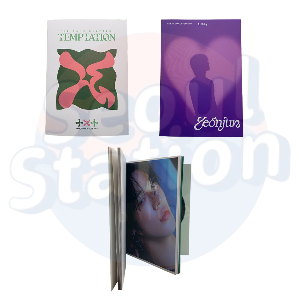 TXT - The Name Chapter : TEMPTATION - Lullaby Ver. Photobook + CD yeonjun