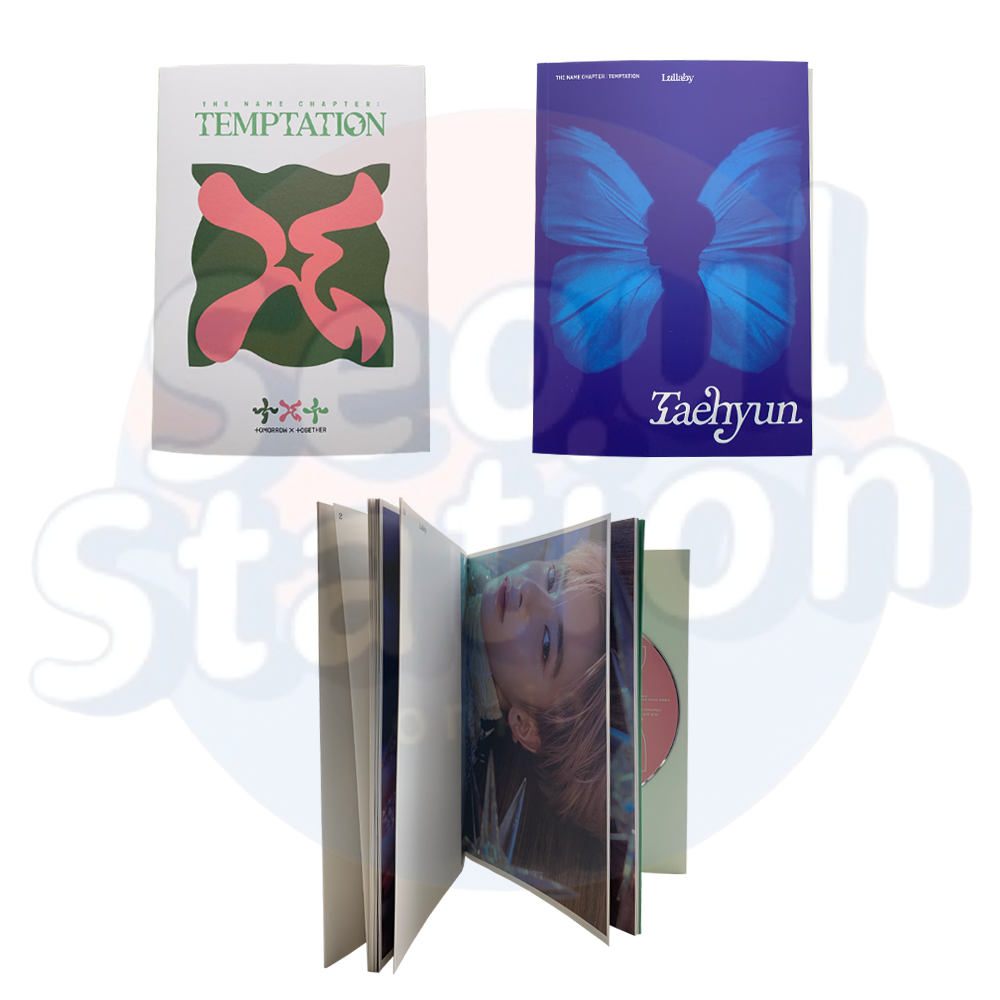 TXT - The Name Chapter : TEMPTATION - Lullaby Ver. Photobook + CD taehyun