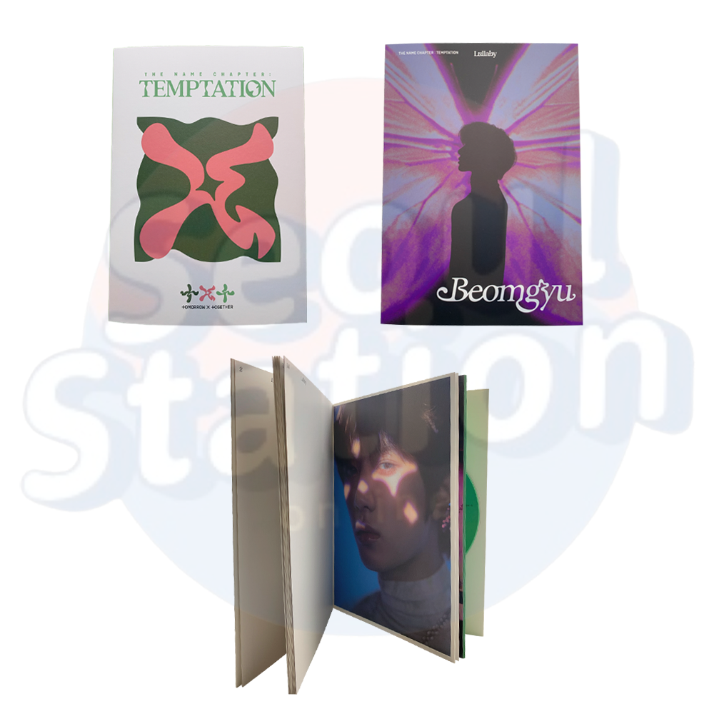 TXT - The Name Chapter : TEMPTATION - Lullaby Ver. Photobook + CD beomgyu