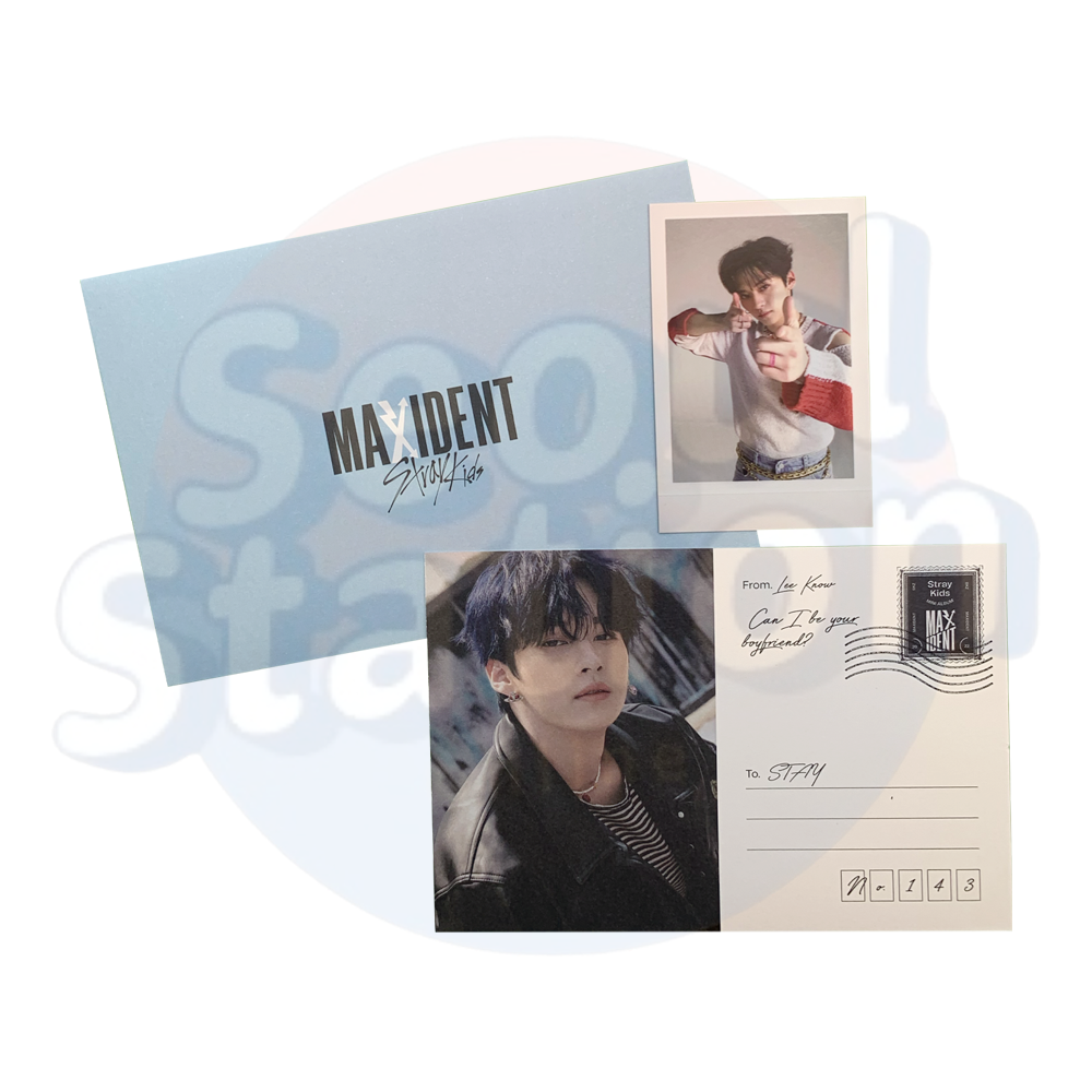 STRAY KIDS - MAXIDENT - Love Letter + Polaroid – Seoulstation.de