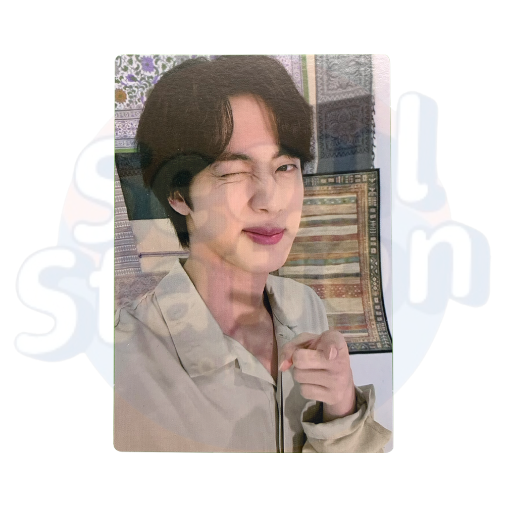 BTS - PERMISSION TO DANCE on Stage - Special Photo Card jin