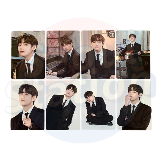 BTS - PERMISSION TO DANCE on Stage - Mini Photo Card (Orange Set) - V Version