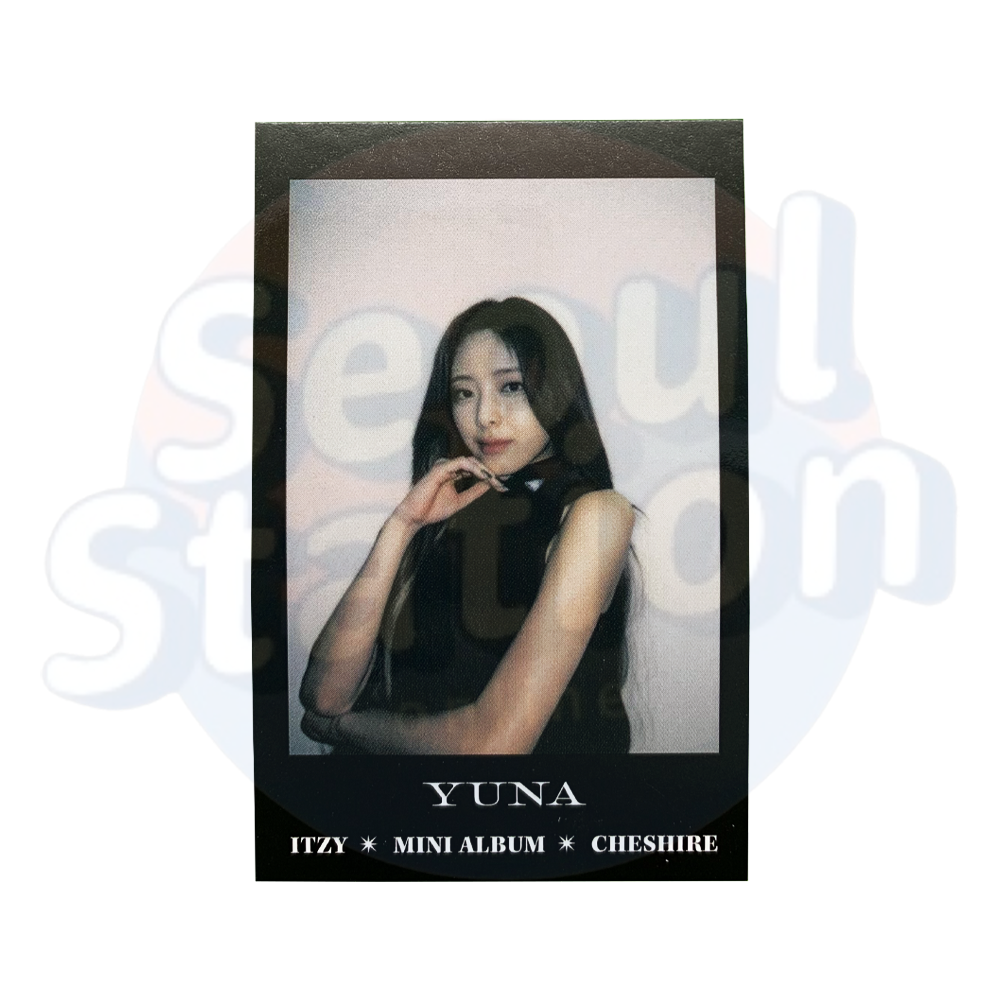 ITZY - CHESHIRE - Soundwave Polaroid Photo Card yuna
