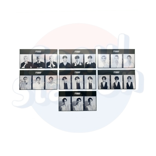 BTS - PROOF - WEVERSE 'The Art of PROOF' 3CUT PHOTO