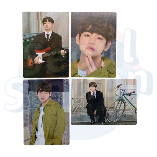 BTS - PERMISSION TO DANCE on Stage - Mini Photo Card (Dark Blue Set) - V Version