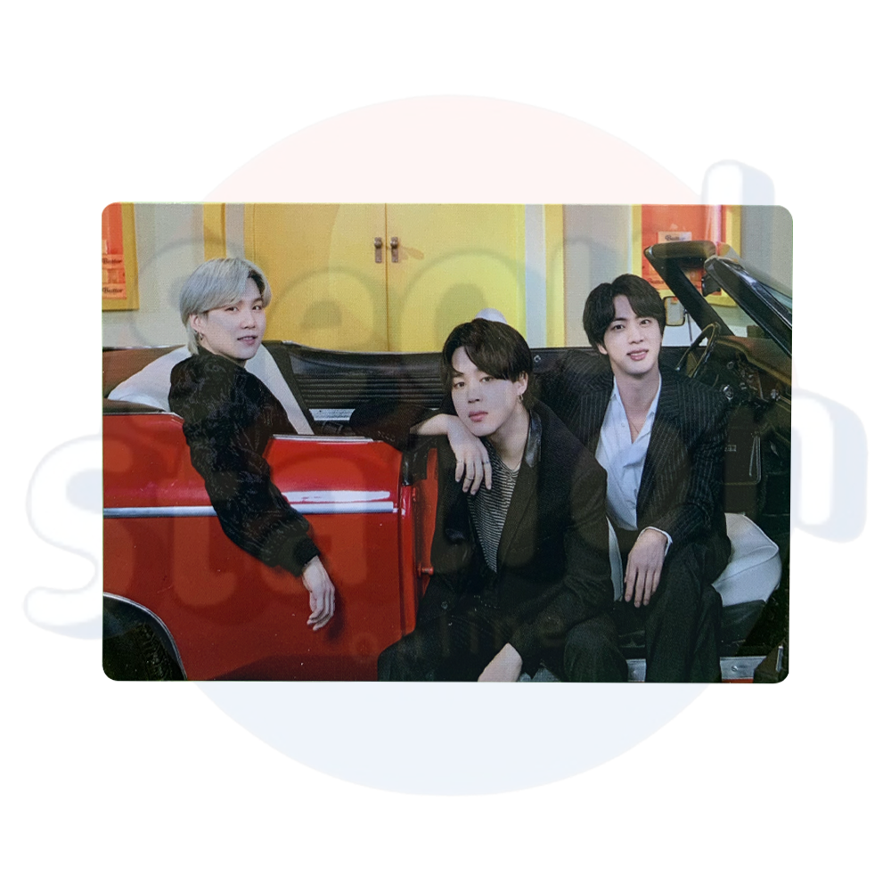 BTS - PERMISSION TO DANCE on Stage - Mini UNIT Photo Card (Dark Blue Set)