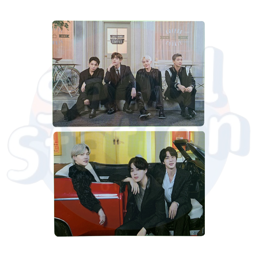 BTS - PERMISSION TO DANCE on Stage - Mini UNIT Photo Card (Dark Blue Set)