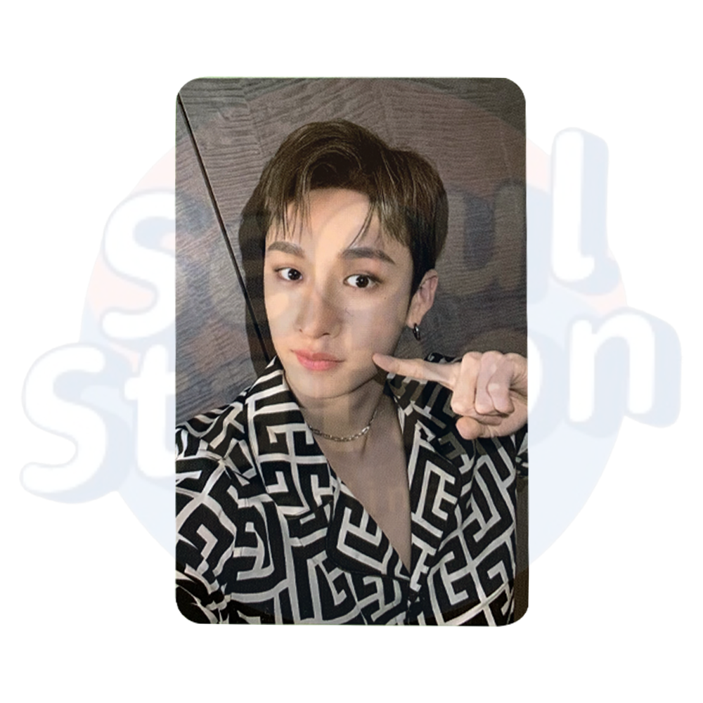 Stray Kids - The Second Photobook: STAY IN STAY in Jeju - JYP Shop Photo Card bang chan poking cheek