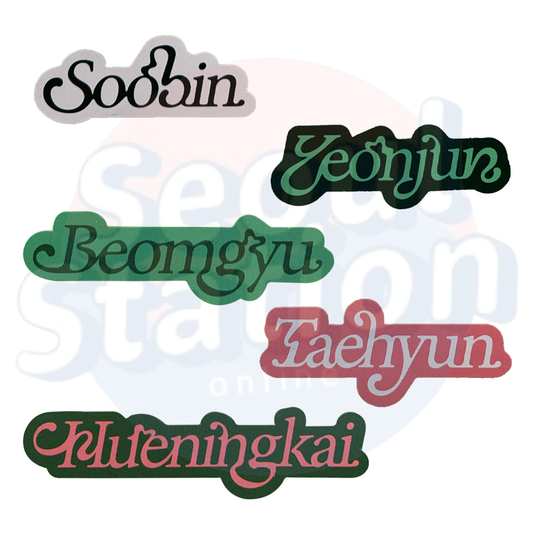 TXT - The Name Chapter : TEMPTATION - Lullaby Ver. Name Sticker