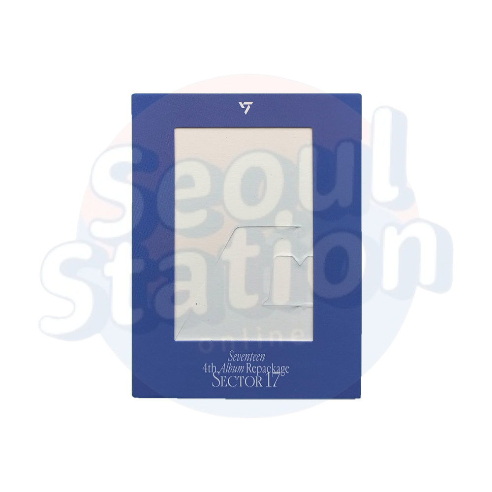 SEVENTEEN - SECTOR 17 - WEVERSE Photo Card Frame blue