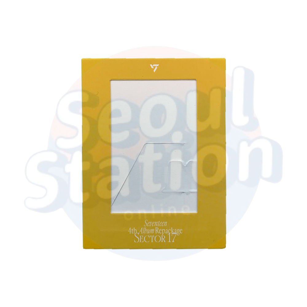 SEVENTEEN - SECTOR 17 - WEVERSE Photo Card Frame yellow