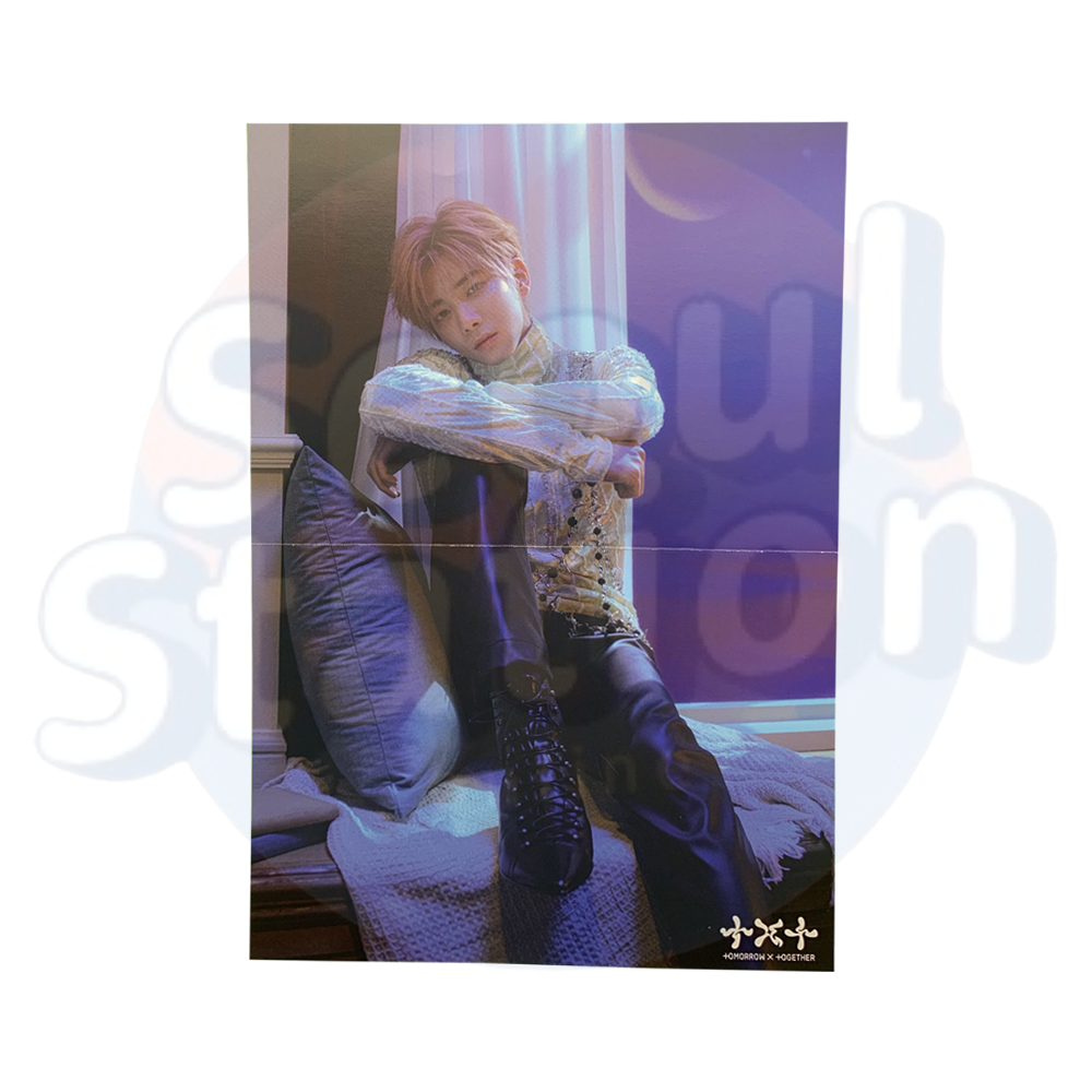 TXT - The Name Chapter : TEMPTATION - Lullaby Ver. Mini Folded Poster taehyun